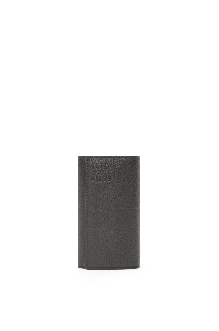 Key case in soft grained calfskin
