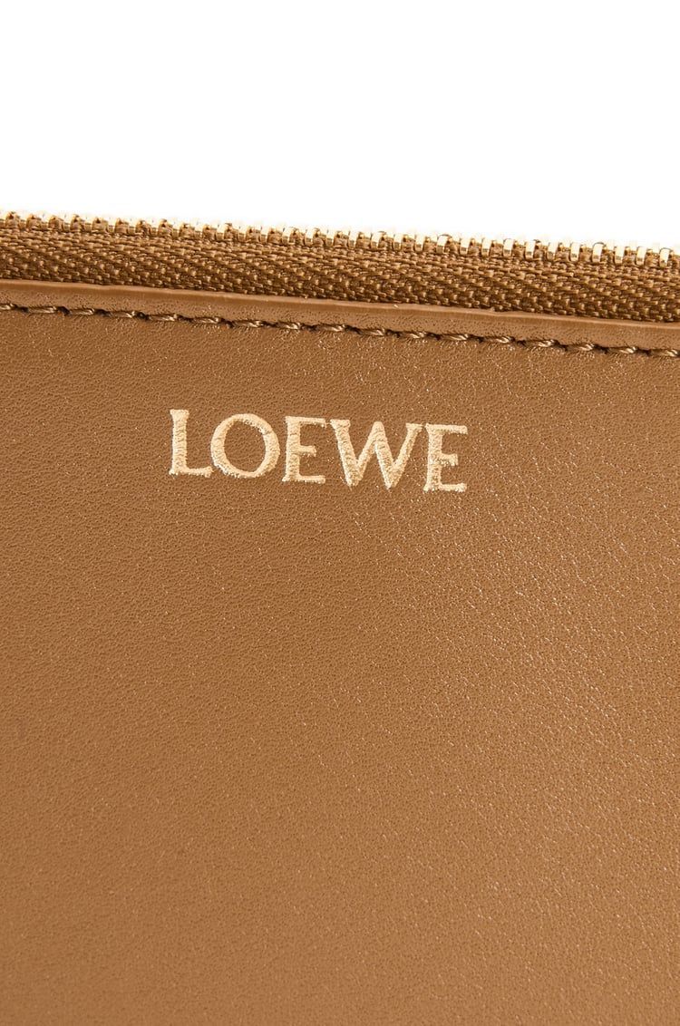 Knot coin cardholder in shiny nappa calfskin