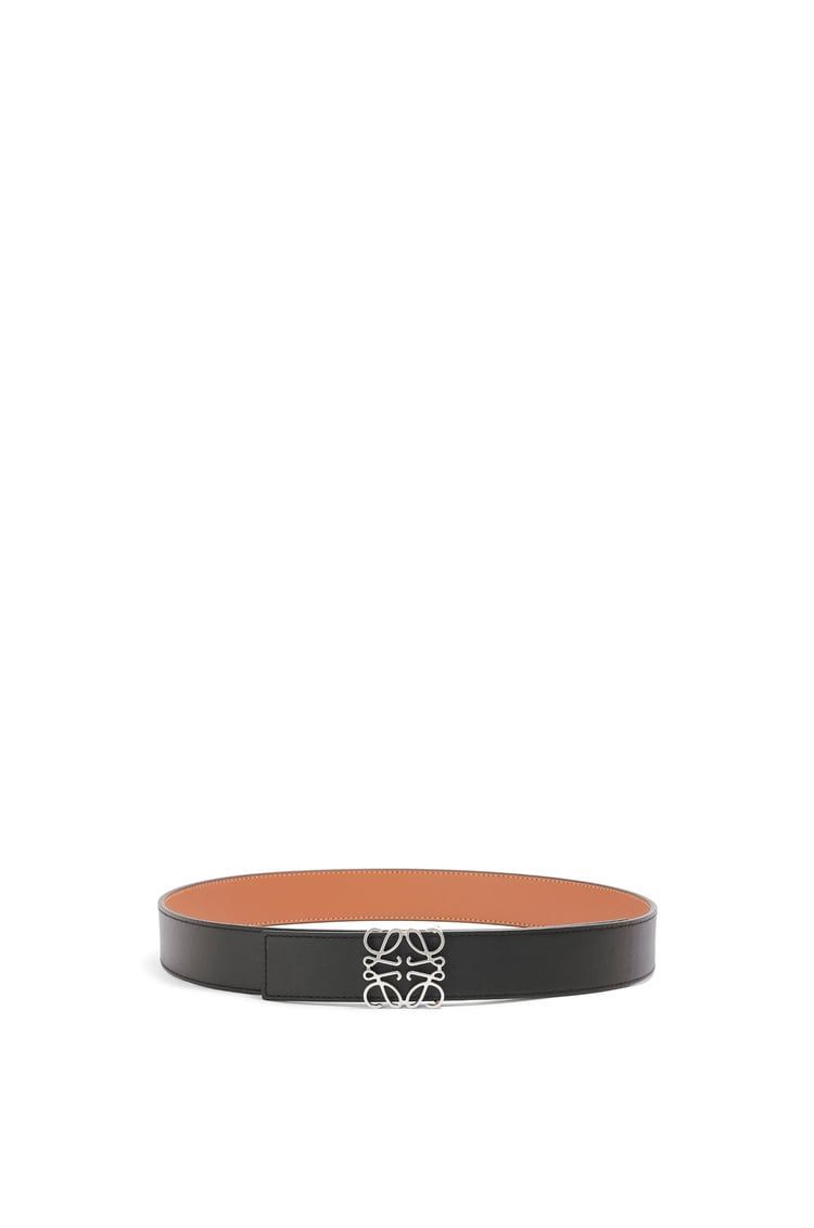 Reversible Anagram belt in smooth calfskin