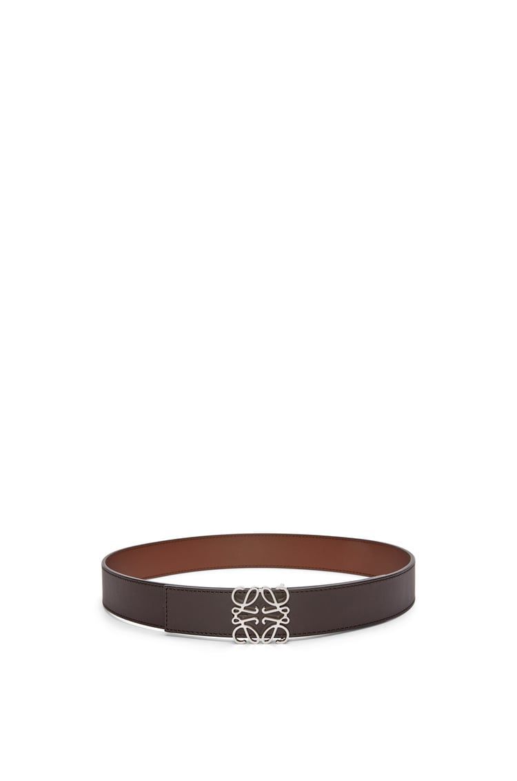 Reversible Anagram belt in smooth calfskin