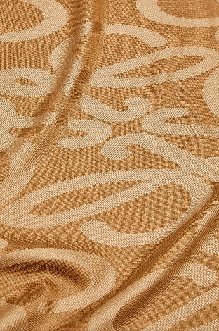 Stole in silk and wool