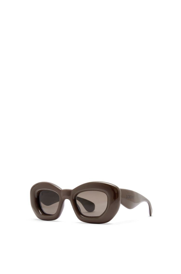 Inflated butterfly sunglasses in nylon
