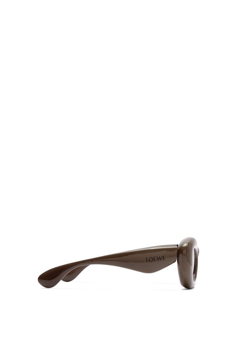 Inflated butterfly sunglasses in nylon