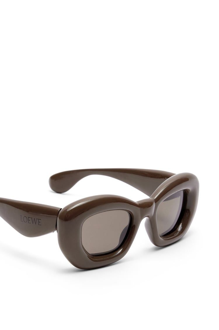 Inflated butterfly sunglasses in nylon