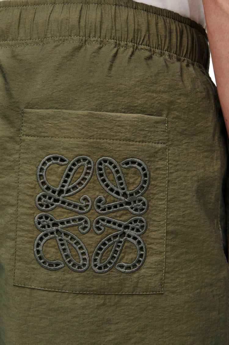 Shorts in cotton blend
