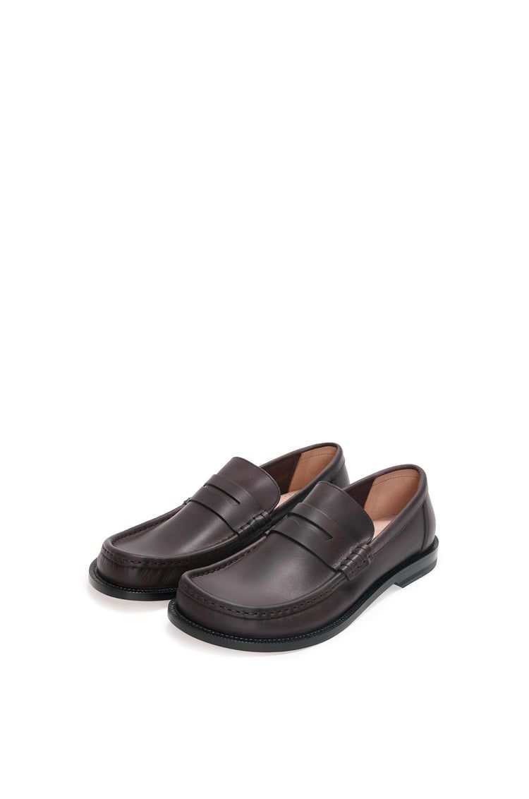 Campo loafer in waxed calfskin