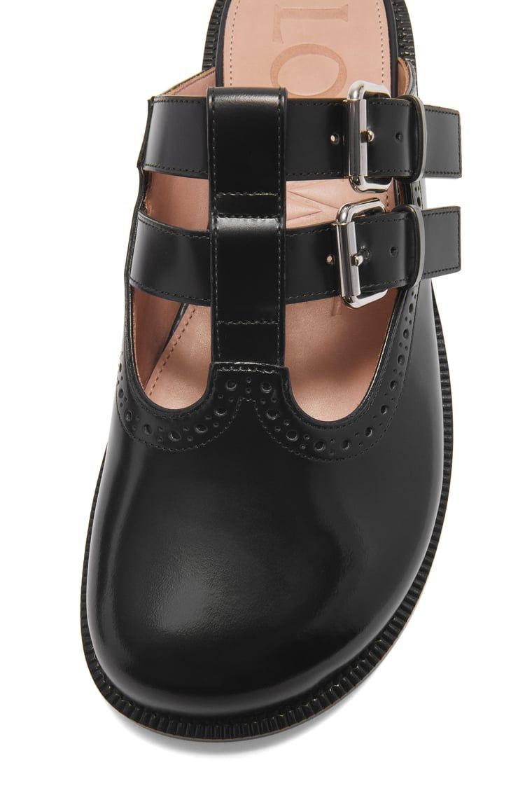 Campo Mary Jane mule in calfskin