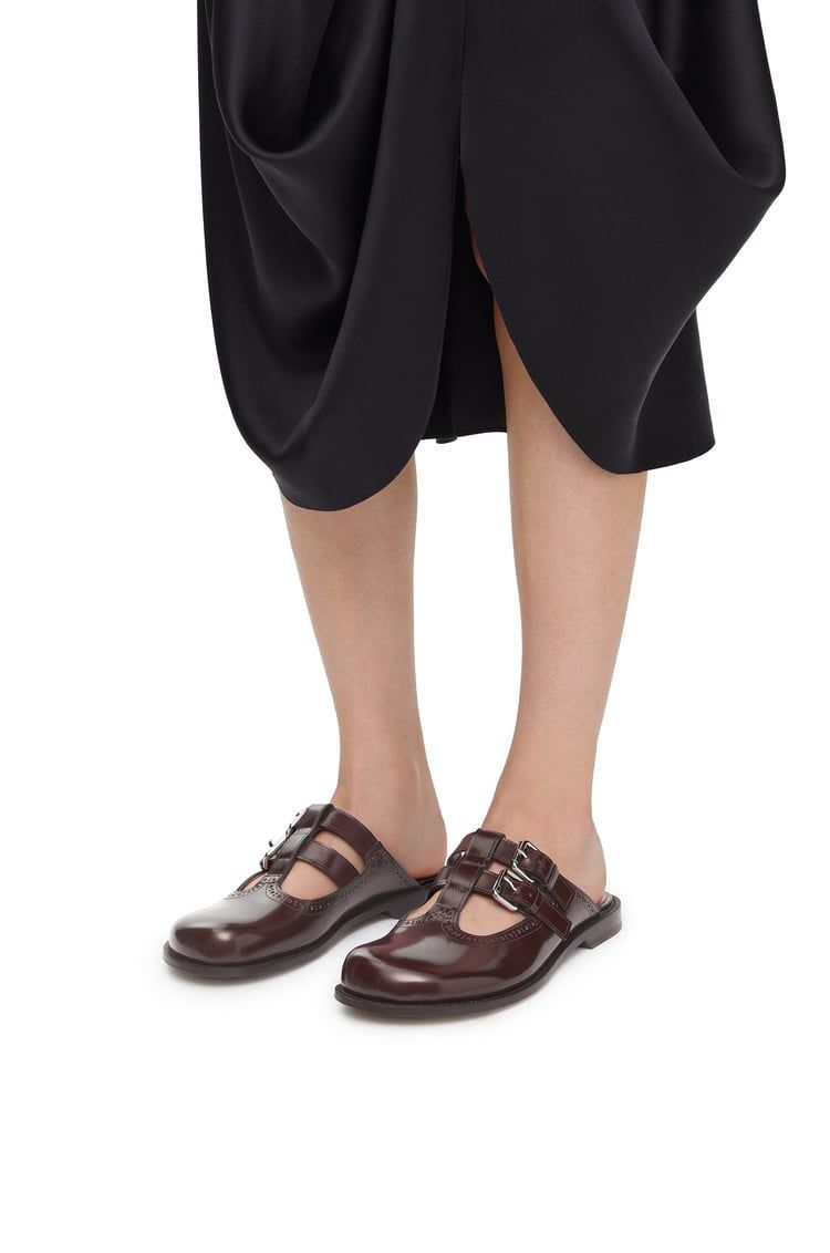 Campo Mary Jane mule in calfskin