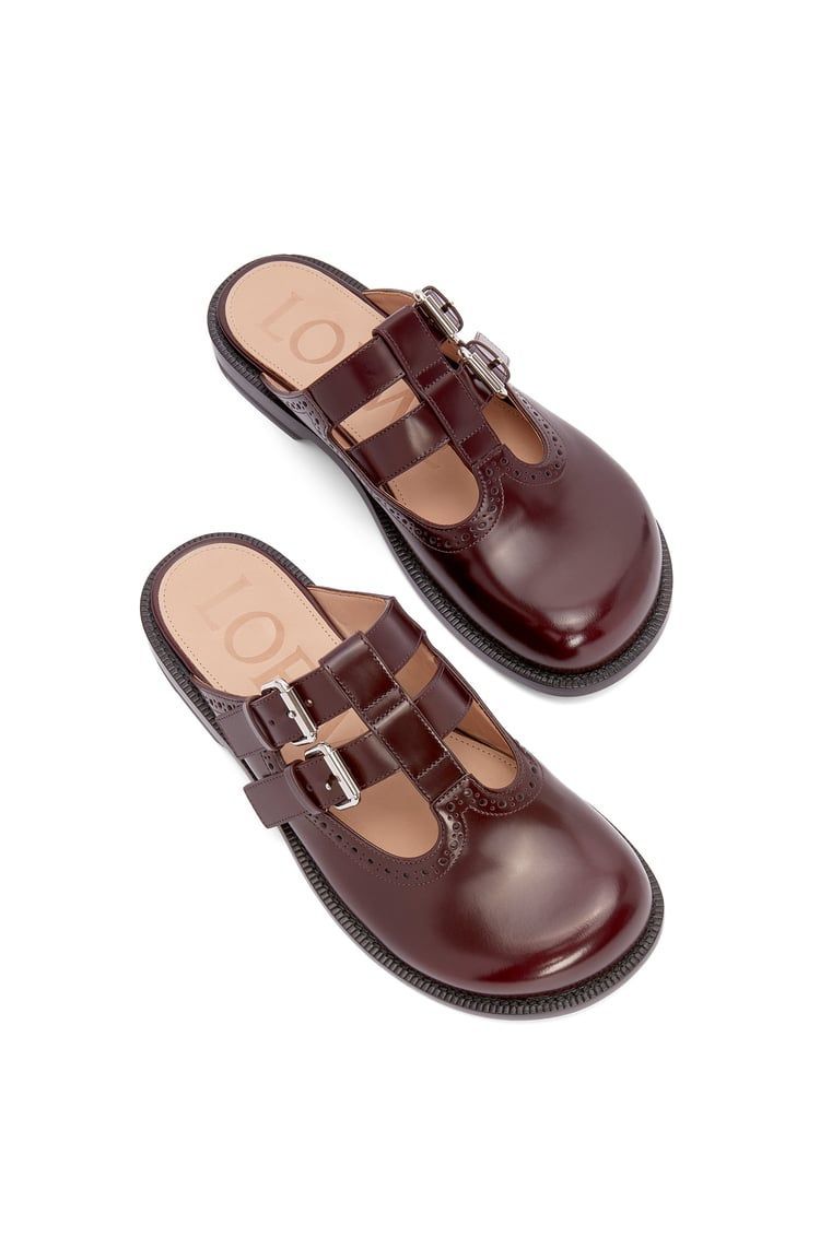 Campo Mary Jane mule in calfskin