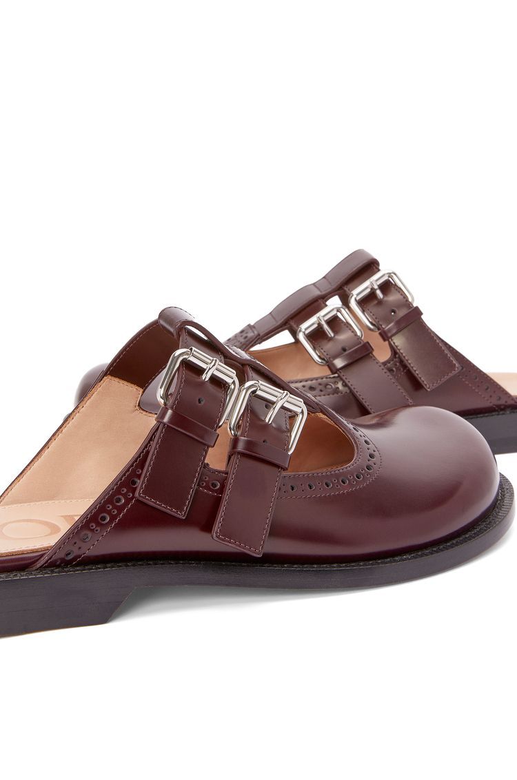 Campo Mary Jane mule in calfskin