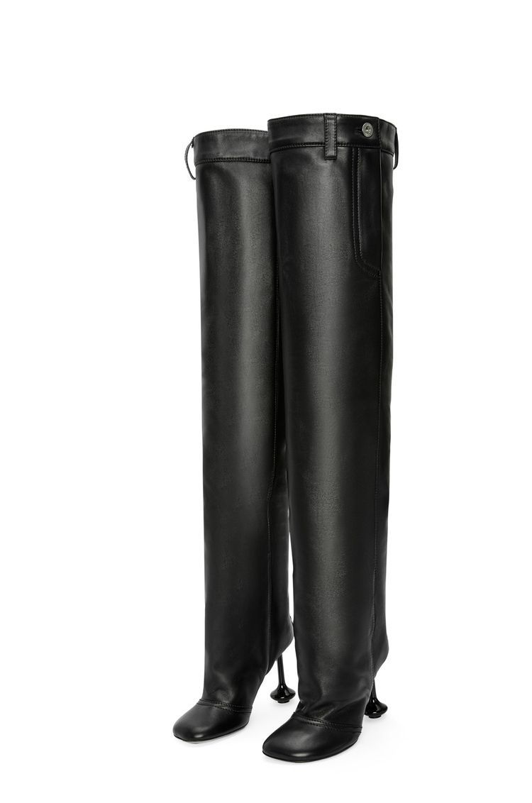 Toy over the knee boot in nappa lambskin