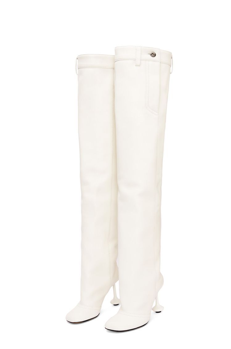 Toy over the knee boot in nappa lambskin