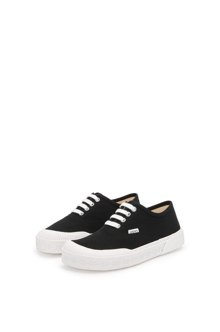 Terra Vulca lace-up sneaker in canvas