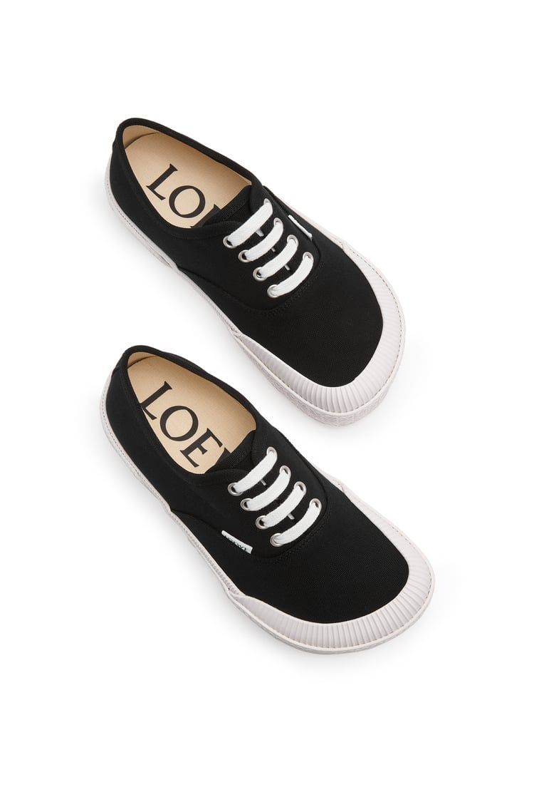 Terra Vulca lace-up sneaker in canvas