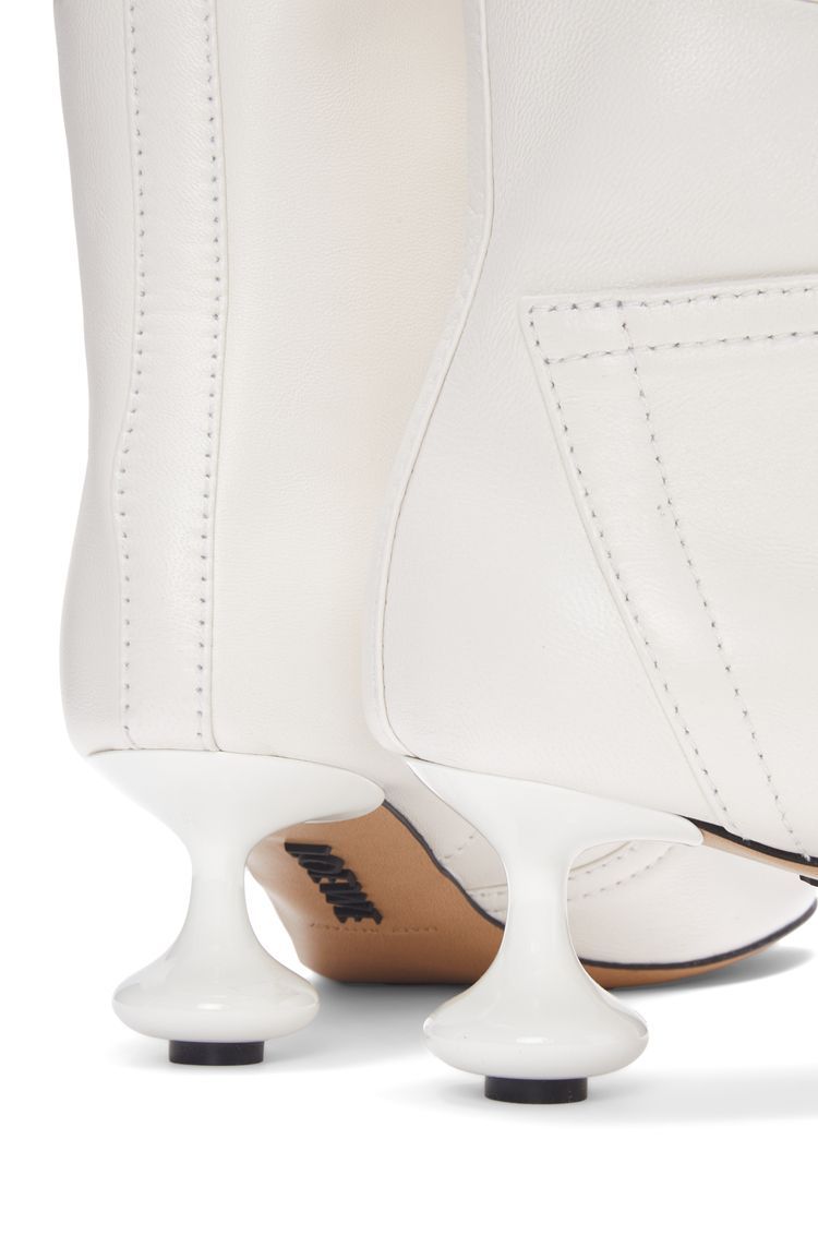 Toy-ankle bootie in lambskin