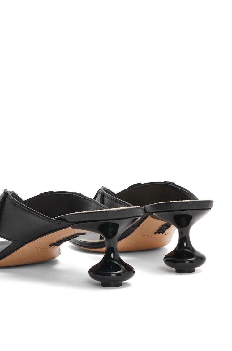Toy Panta toe post heel sandal in lambskin