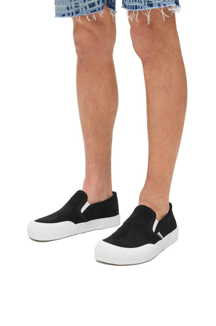 Terra Vulca slip-on sneaker in suede