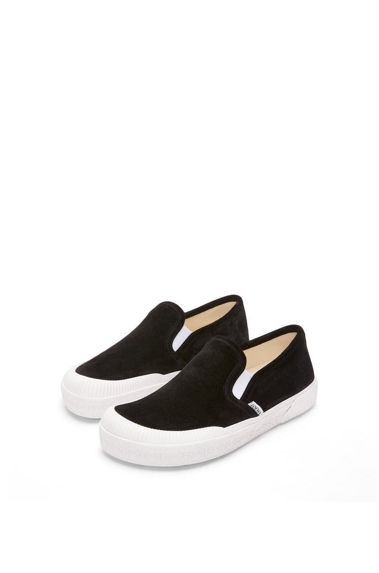 Terra Vulca slip-on sneaker in suede