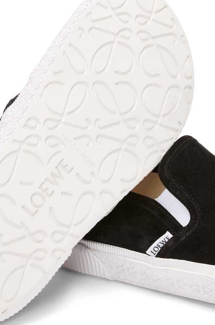 Terra Vulca slip-on sneaker in suede