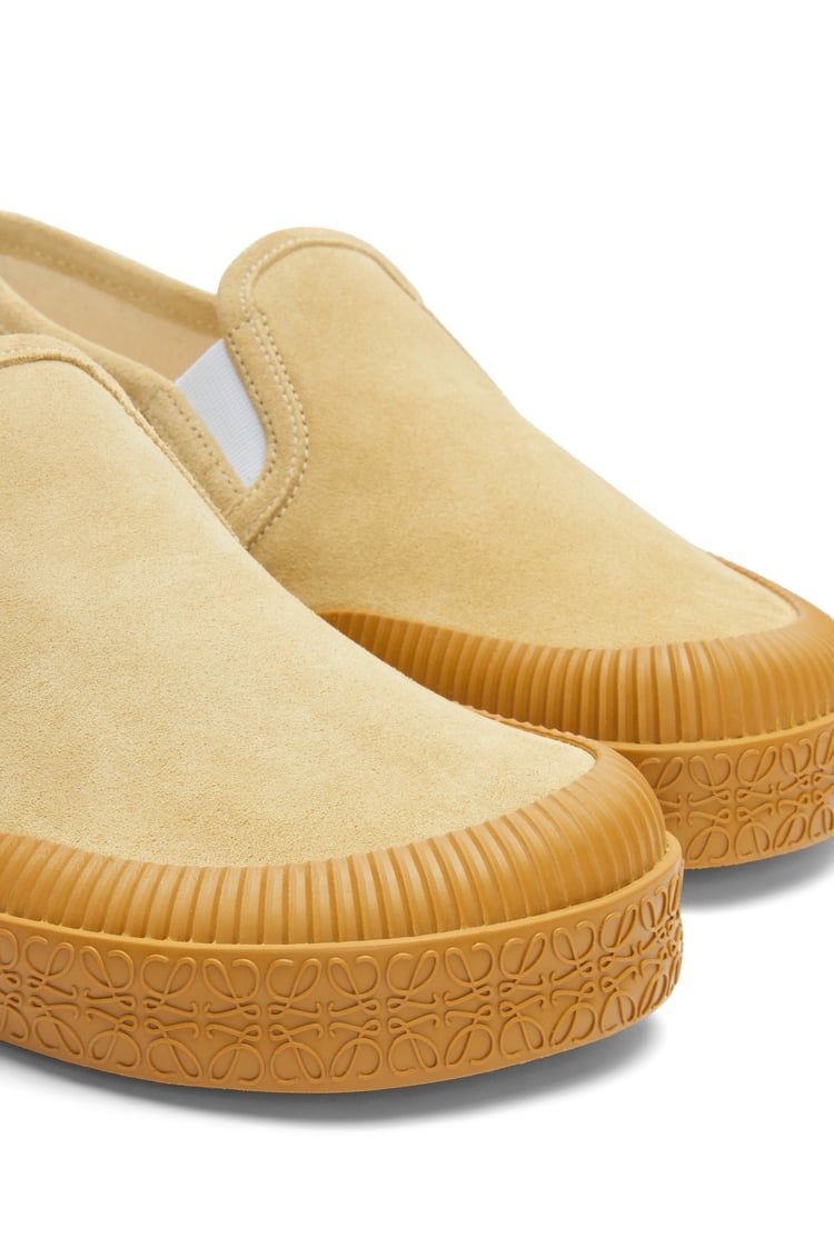 Terra Vulca slip-on sneaker in suede