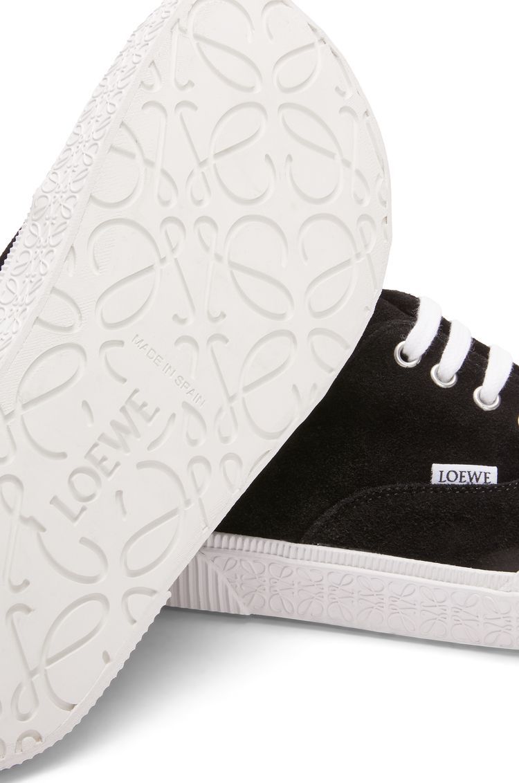Terra Vulca lace-up sneaker in suede