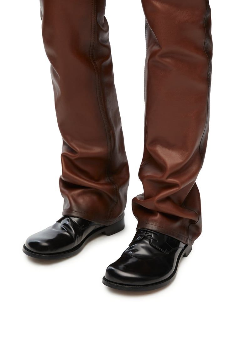 Campo derby shoe in brushed calfskin