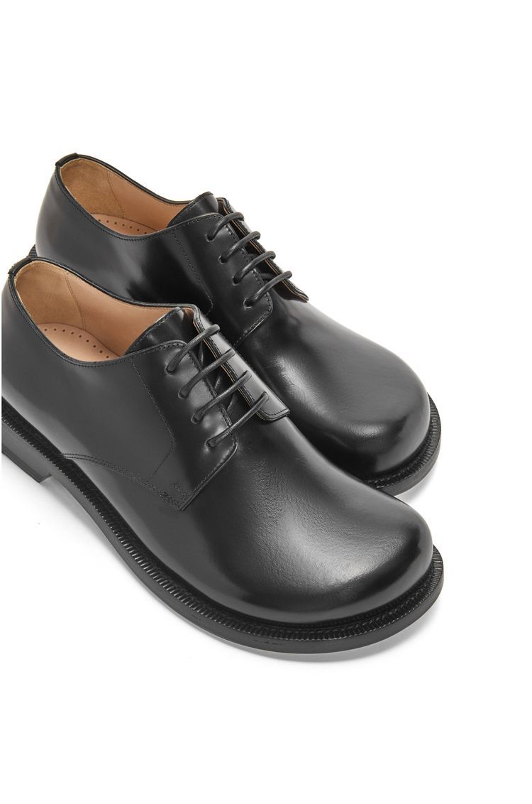 Campo derby shoe in brushed calfskin