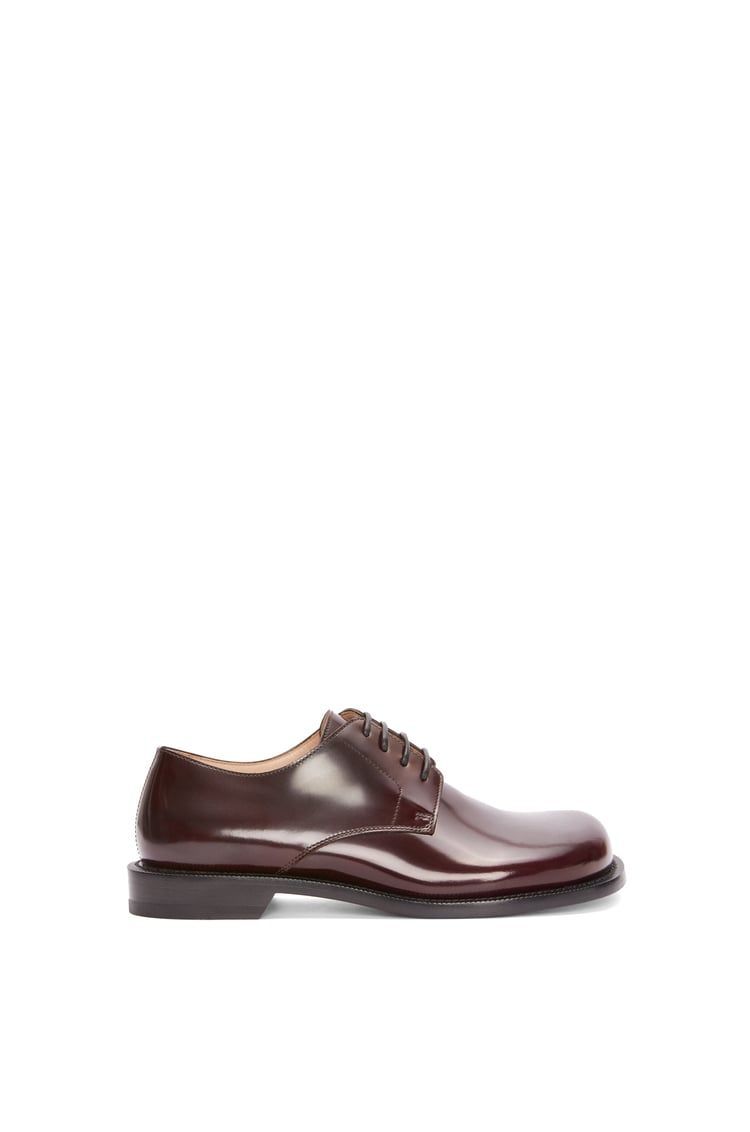 Campo derby shoe in brushed calfskin