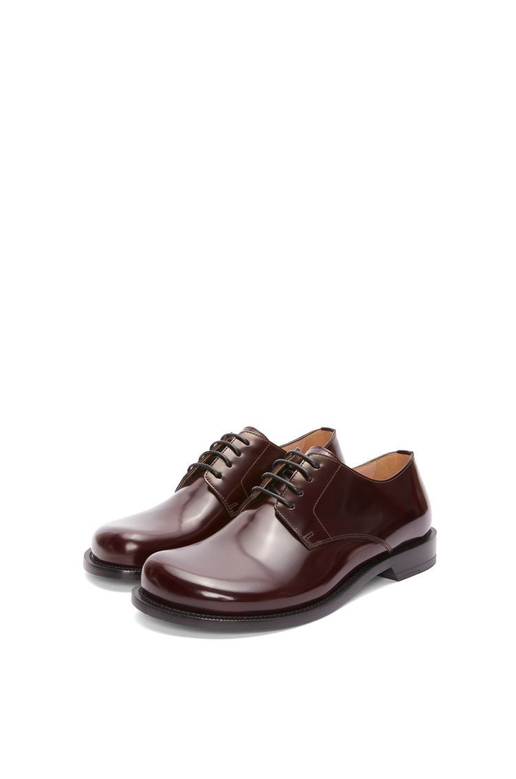 Campo derby shoe in brushed calfskin