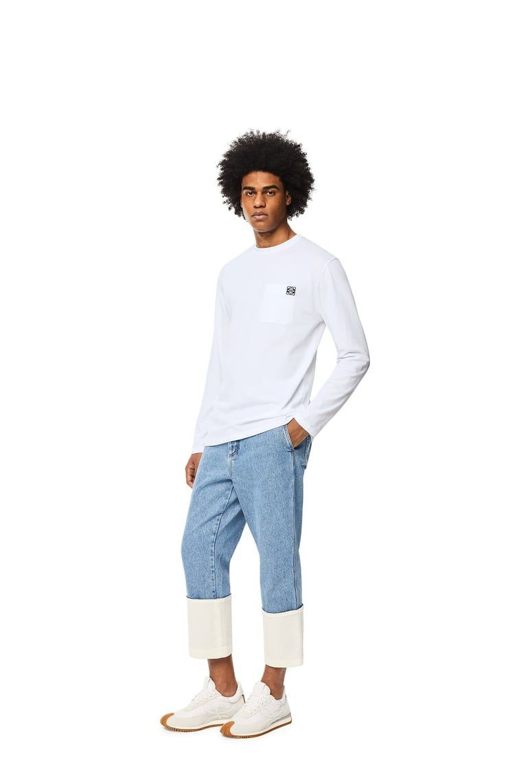 Flow Runner in nylon and suede