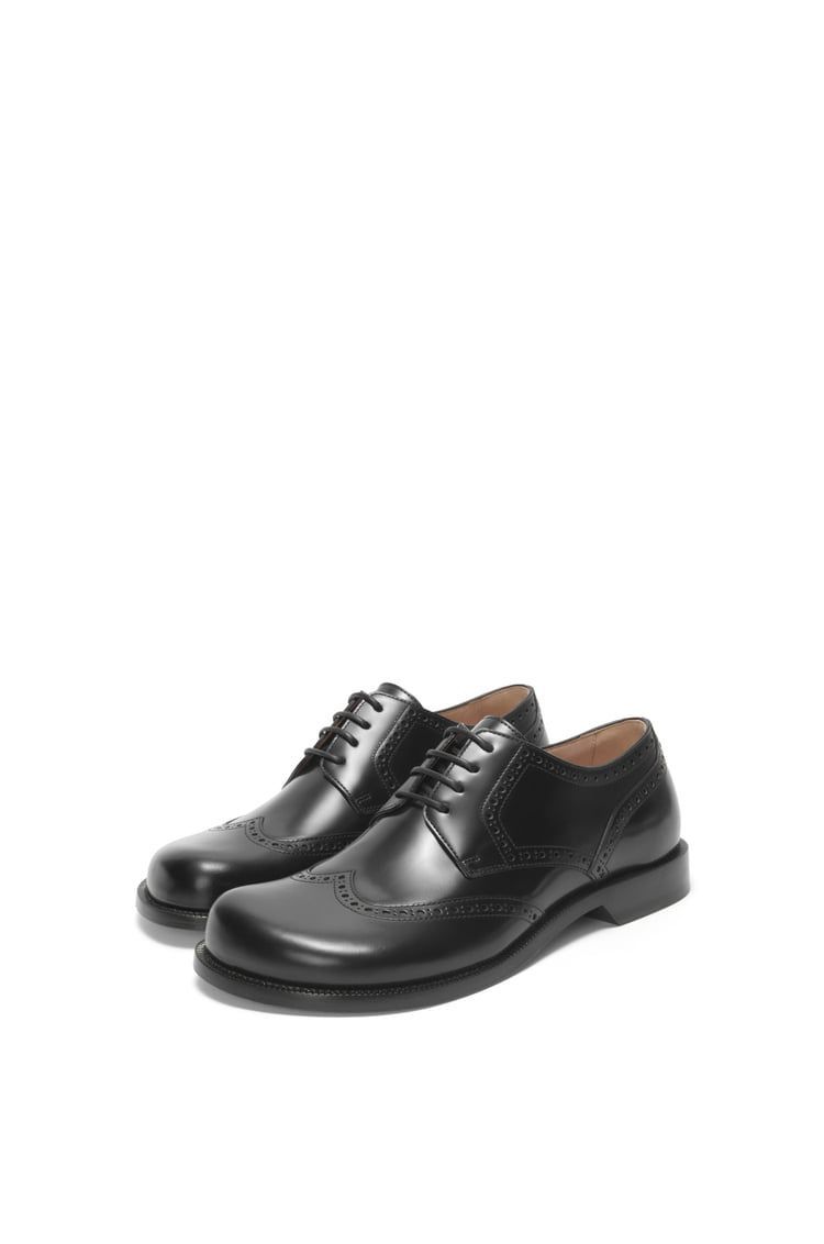 Campo brogue derby in brushed calfskin