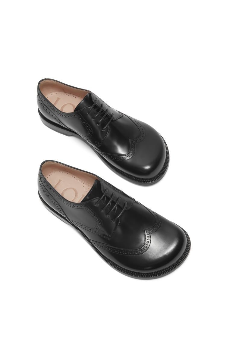 Campo brogue derby in brushed calfskin