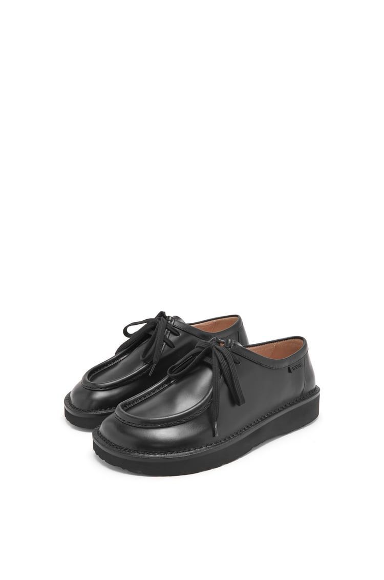 Faro lace up in pull-up calfskin