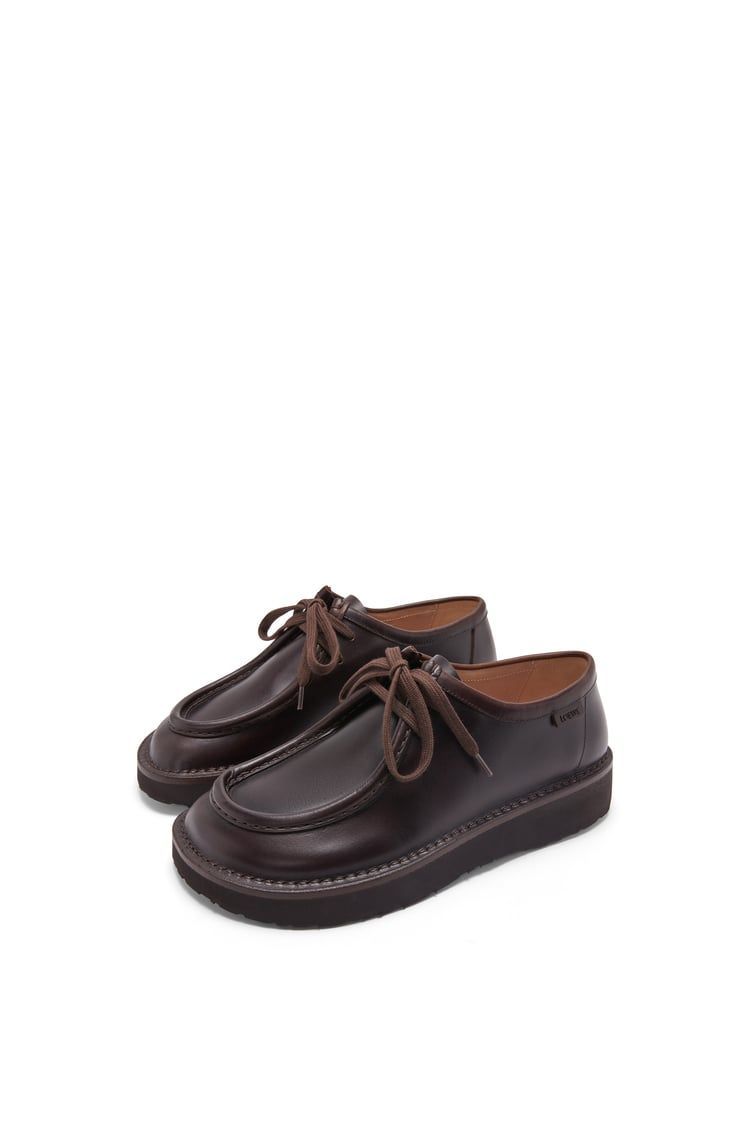 Faro lace up in pull-up calfskin