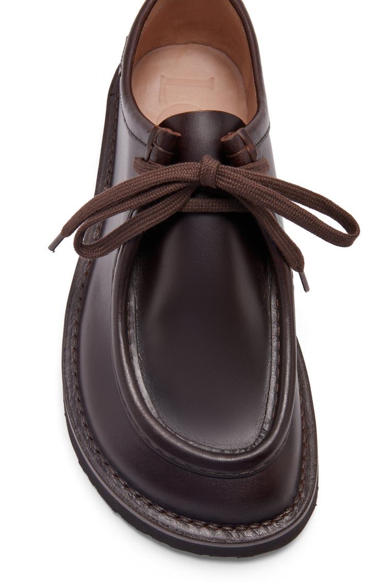Faro lace up in pull-up calfskin