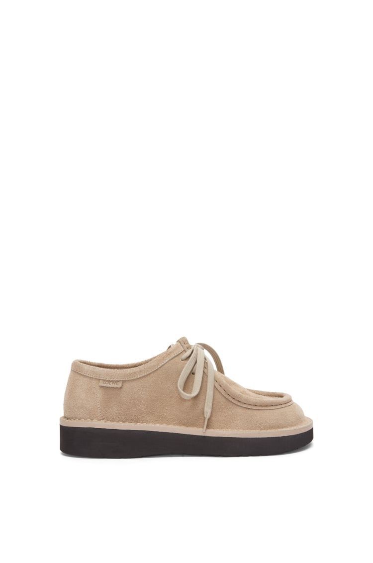 Faro lace-up in suede