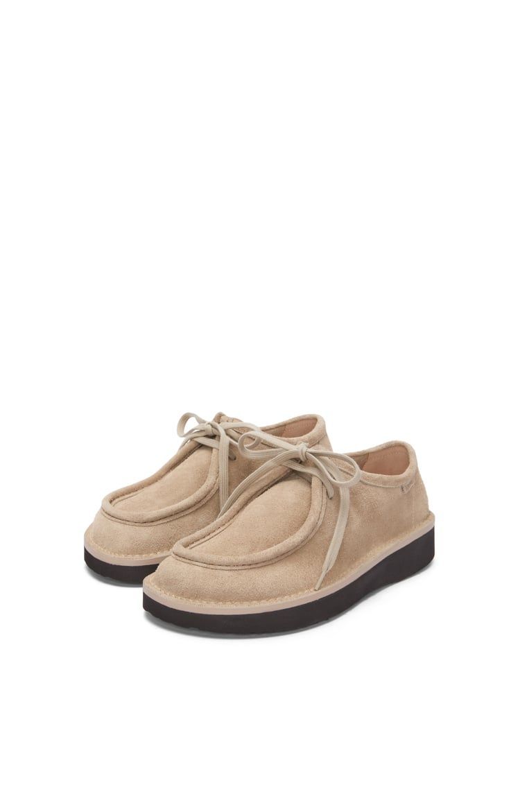 Faro lace-up in suede