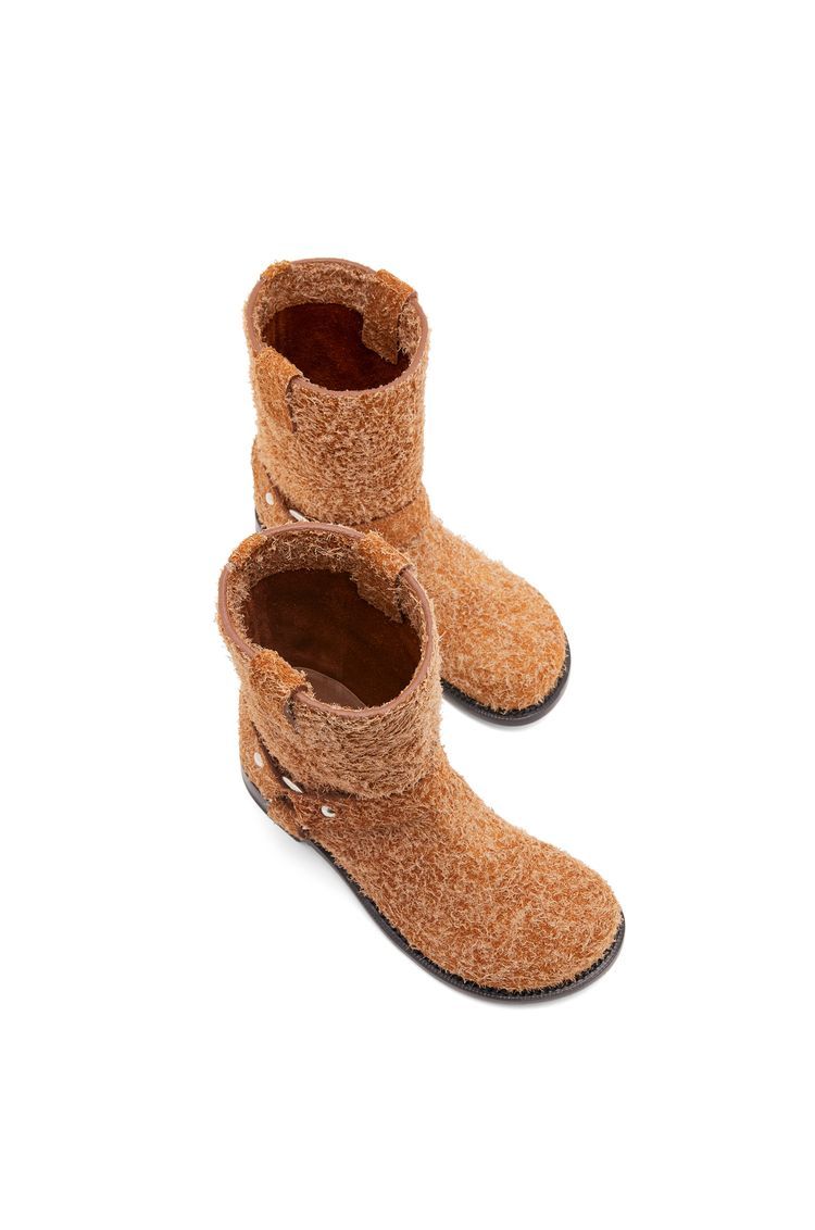 Campo Biker boot in brushed suede
