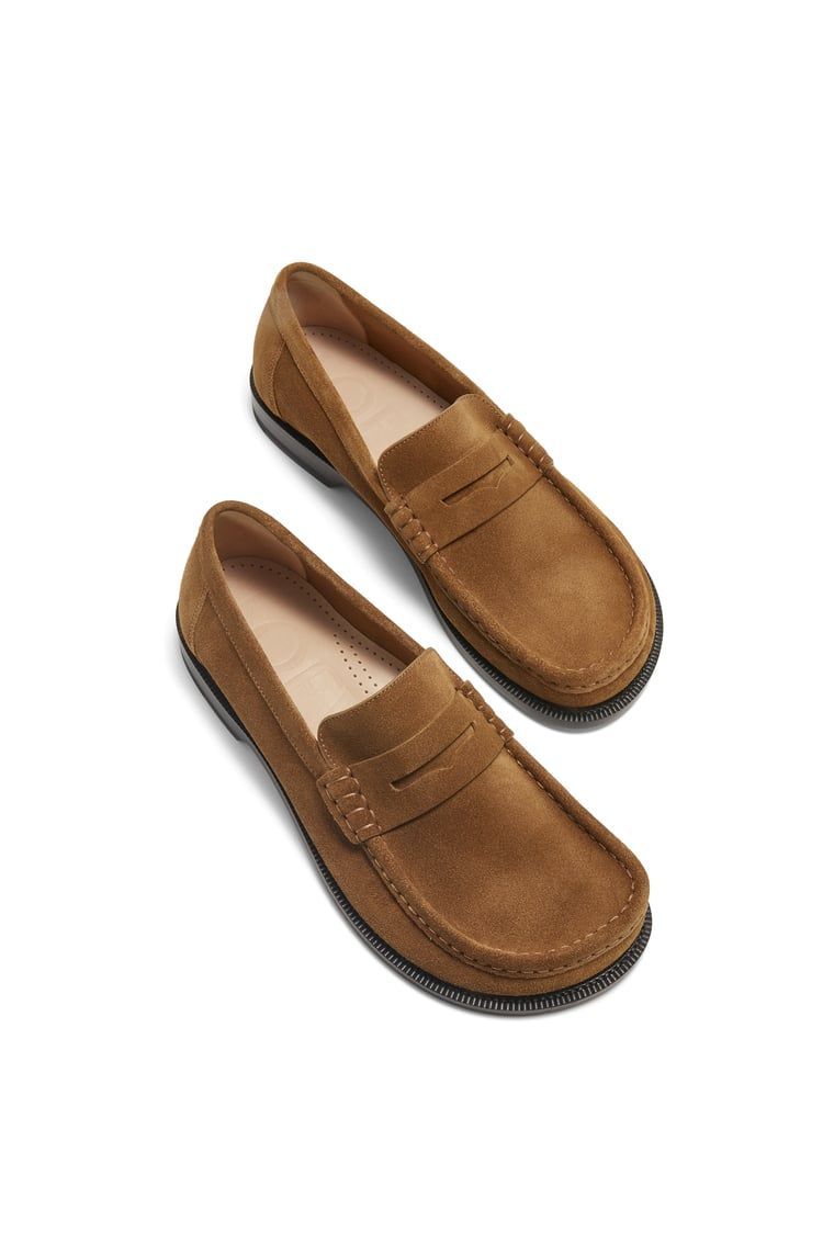 Campo loafer in suede calfskin