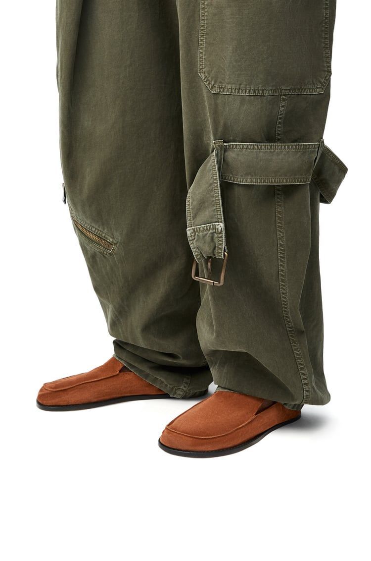 Flex loafer in suede