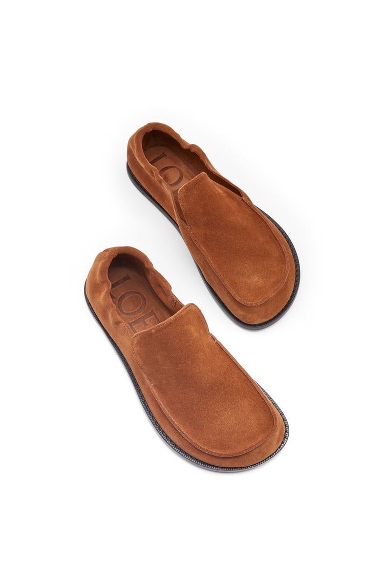 Flex loafer in suede
