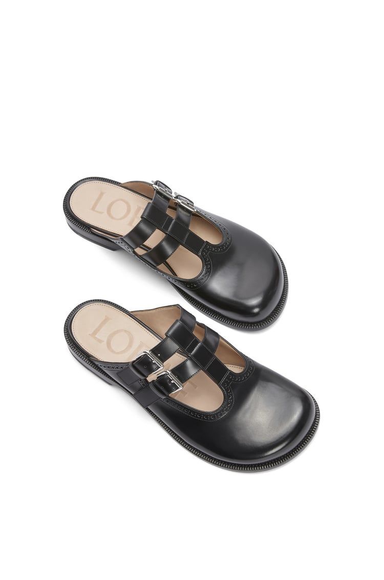 Campo Mary Jane mule in calfskin