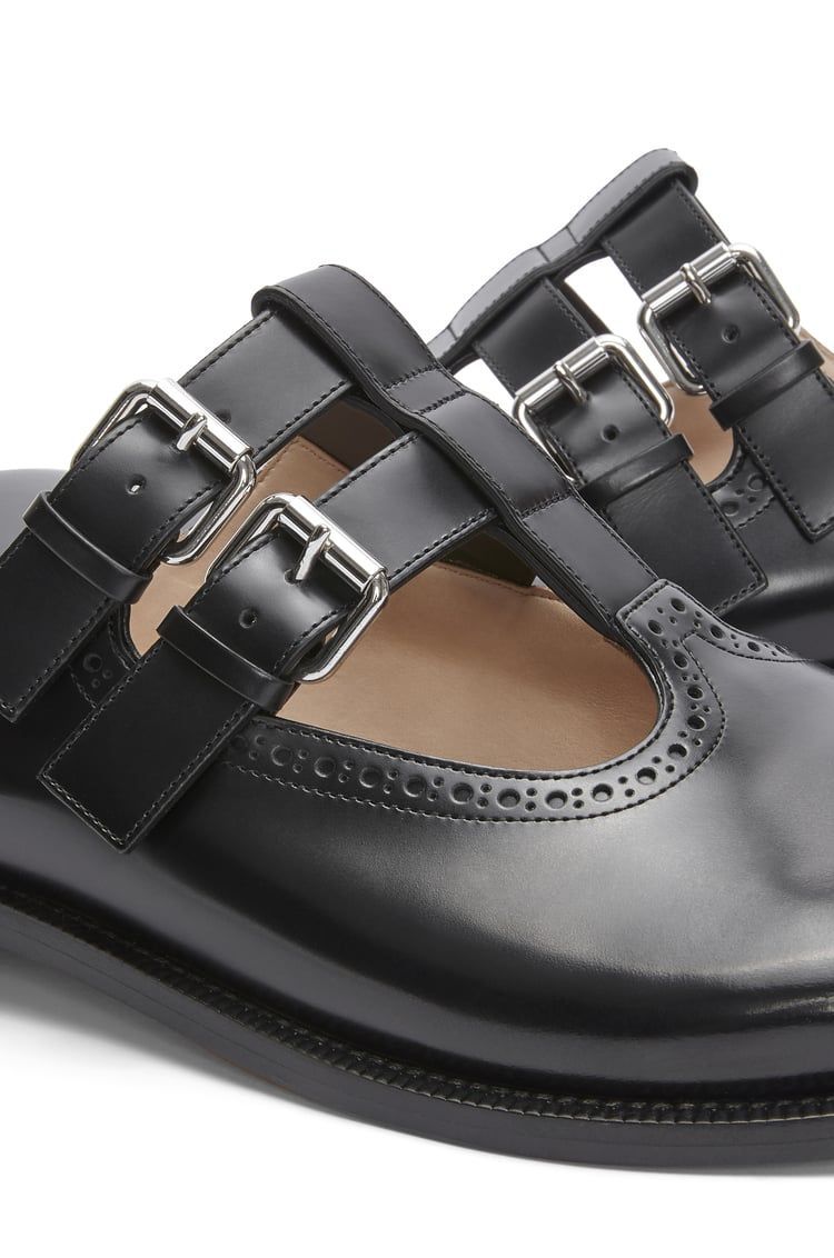 Campo Mary Jane mule in calfskin