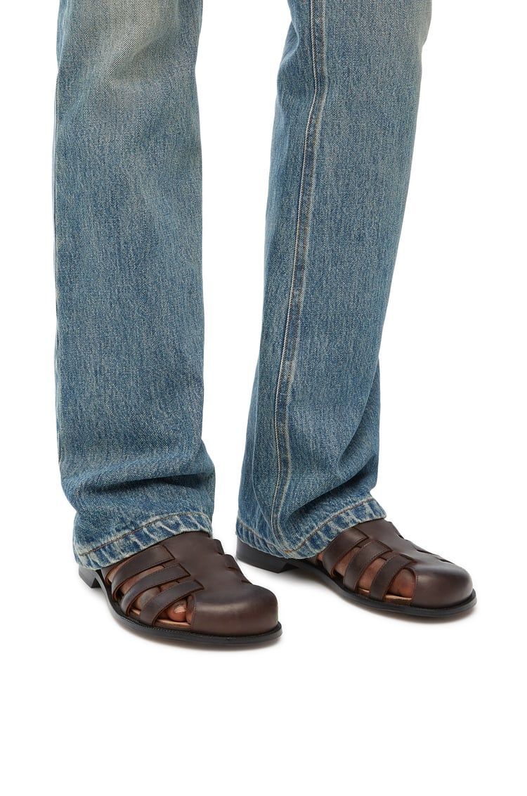 Campo sandal in calfskin