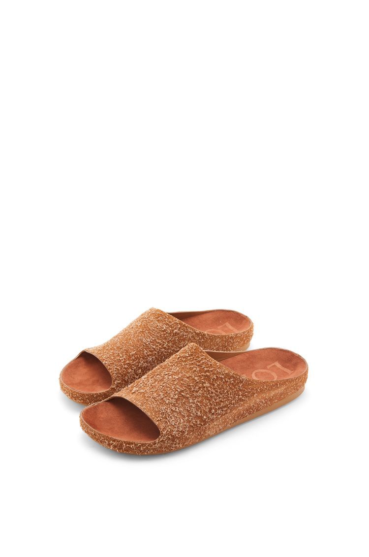 Lago sandal in brushed suede