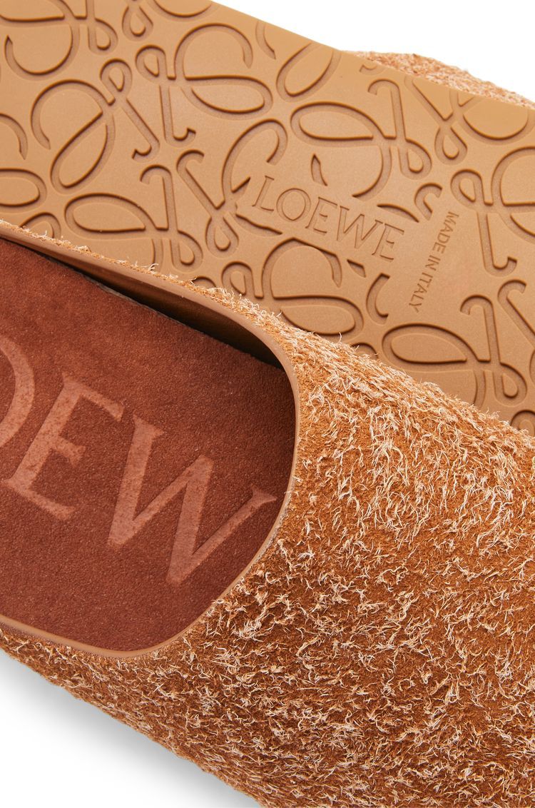 Lago sandal in brushed suede