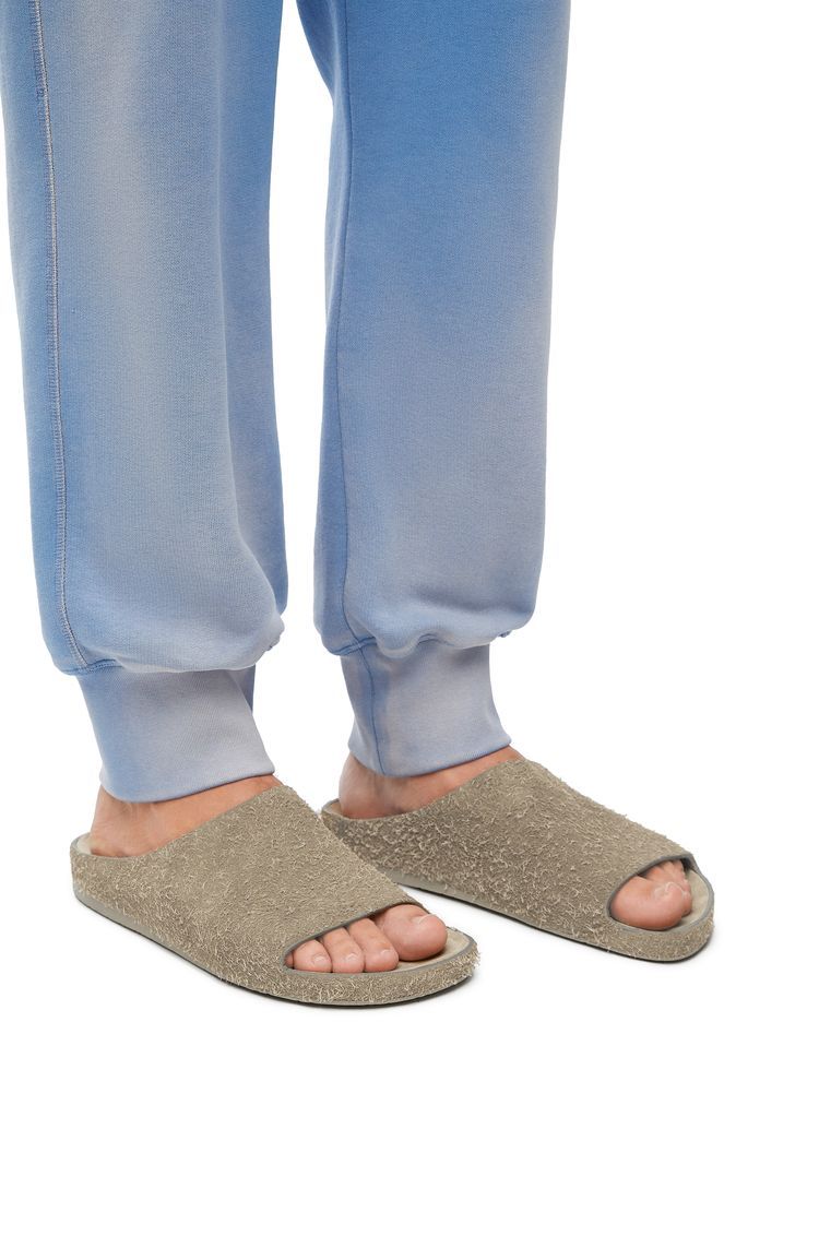 Lago sandal in brushed suede