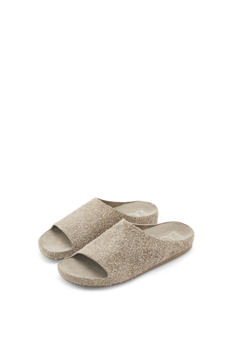 Lago sandal in brushed suede