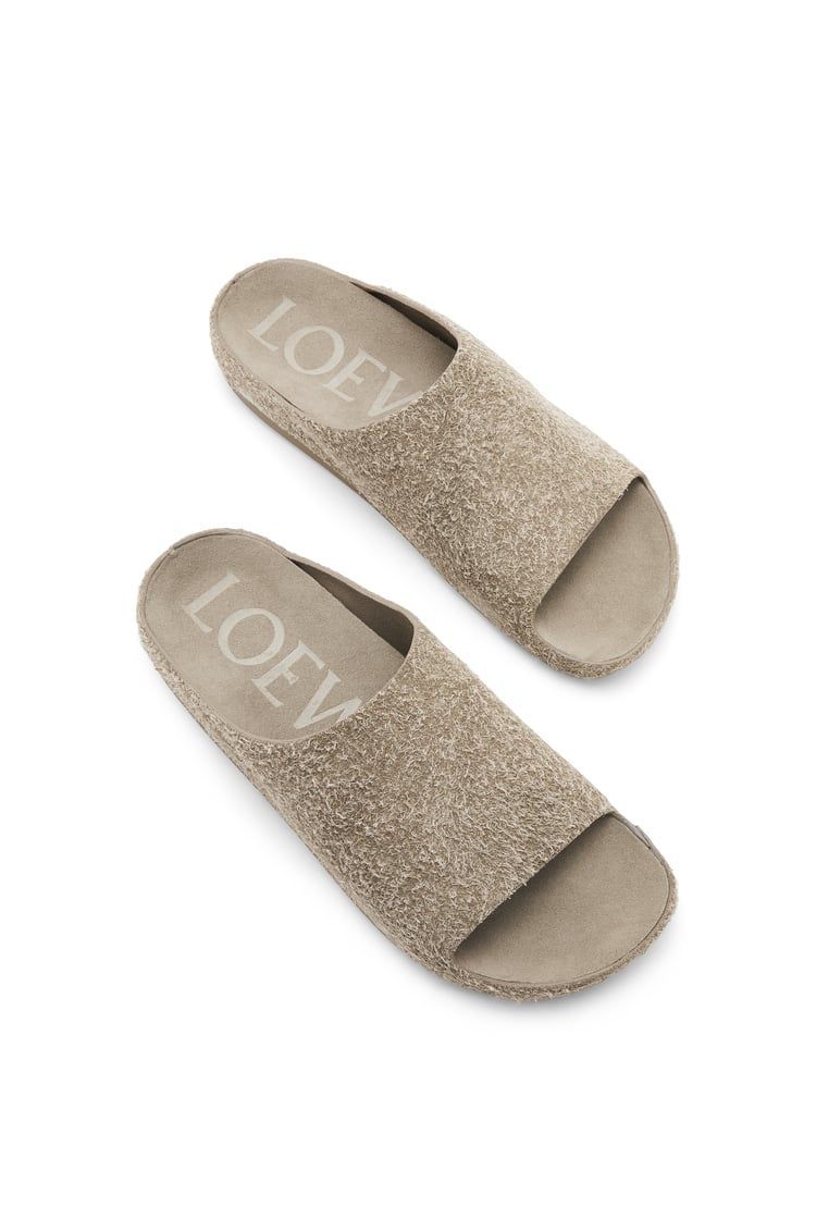 Lago sandal in brushed suede