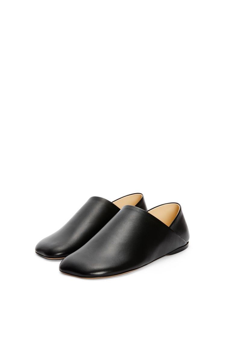 Toy slipper in nappa lambskin